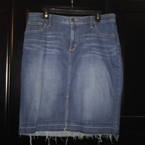 Blue Jean Skirt, 14